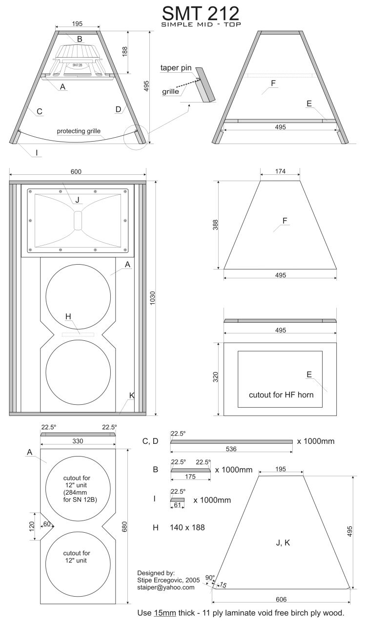 free subwoofer box design plans